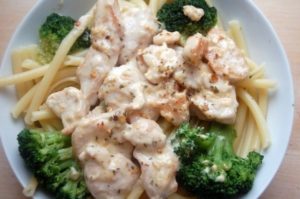 рецепт куриной грудки в духовке с кефиром