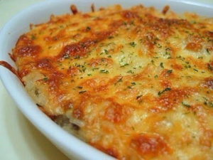 ззапеканка индейки с рисом