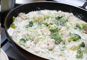 брокколи с курицей рецепт