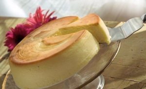 Банановый чизкейк с творогом