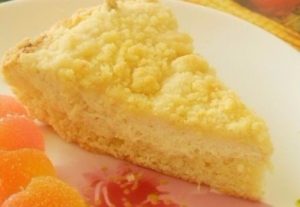 творожный пирог с апельсинами
