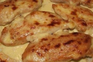 куриная грудка запеченная