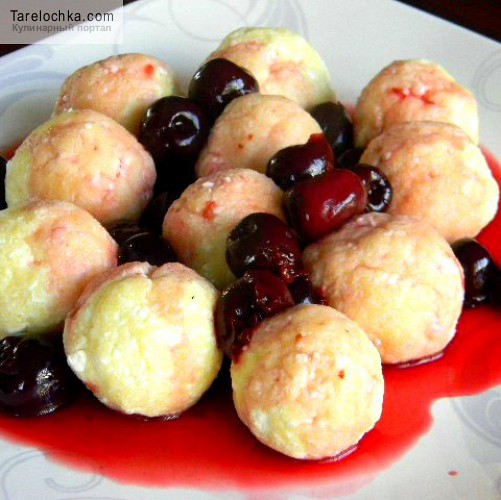 Творожные клёцки