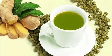 зеленый кофе с имбирем