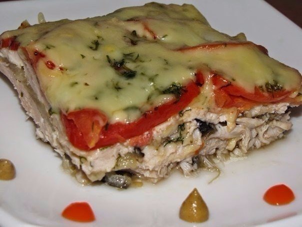 Куриная запеканка 