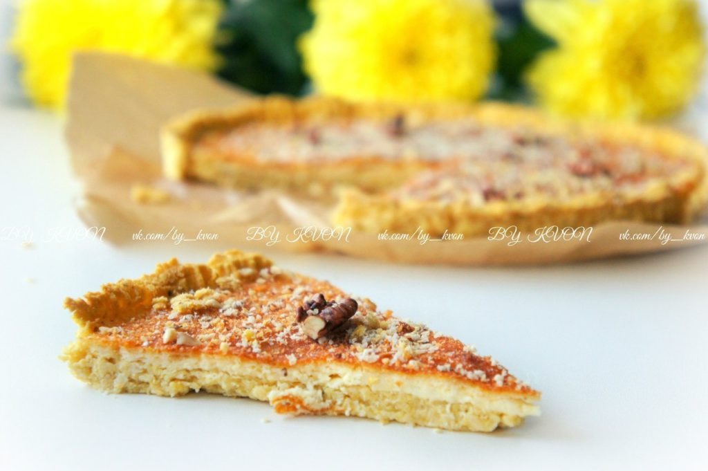 Диетический пирог из орехов