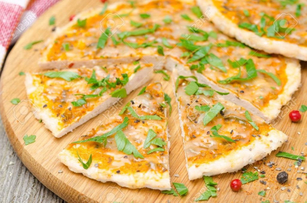 Куриная пицца без муки!