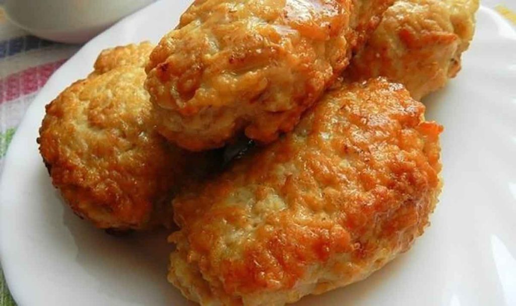 Куриные котлетки с овсянкой