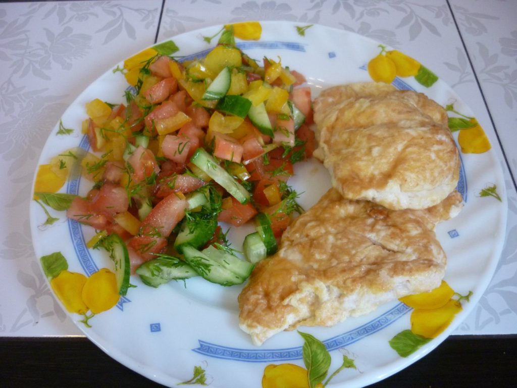 Сочнейшая куриная грудка в сыре и яйце
