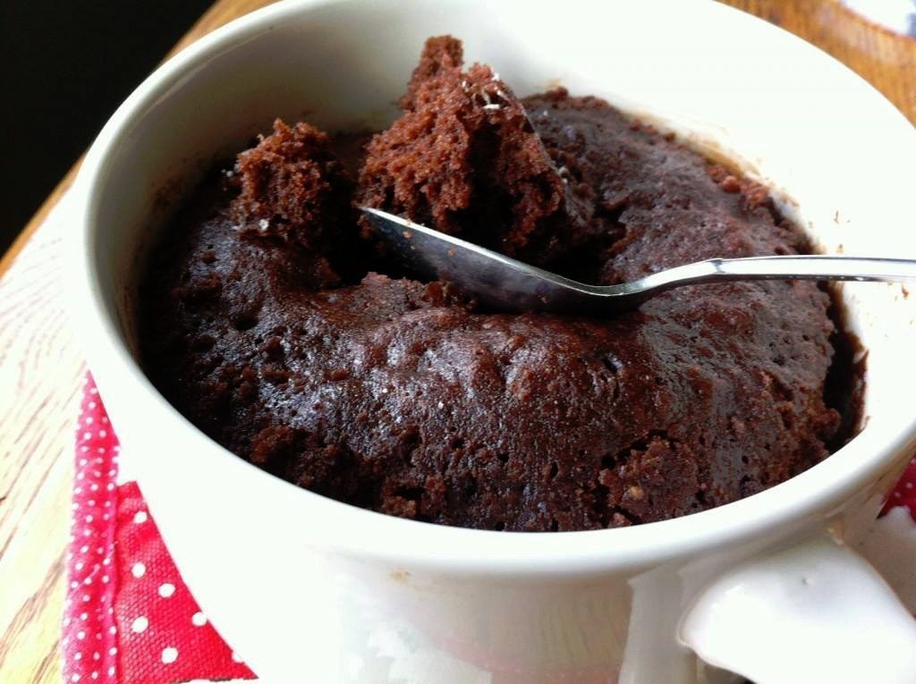 Шоколадный капкейк в чашке
