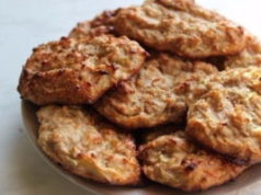 Печенье на кефире из овсянки