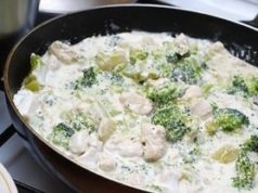 Курица с брокколи