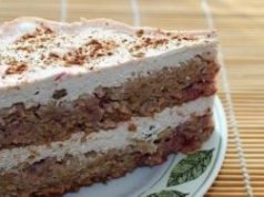 Вкусный творожный тортик с клубникой и овсянкой