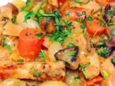 Нежное куриное филе на сковороде в маринаде