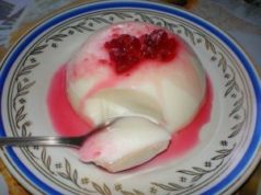 Кефирное желе