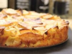 Творожная запеканка с яблоками