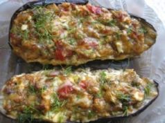 Баклажаны фаршированные по каталонски