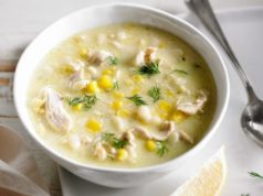 Куриный суп с кукурузой