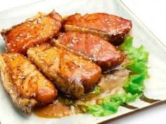 Лосось в соусе терияки