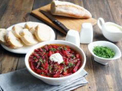 Свекольник на обед