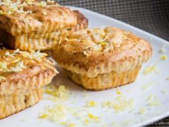 Творожные кексы с лимонной цедрой
