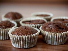 Шоколадно-банановые кексы