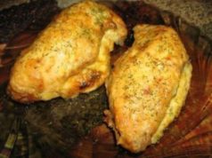 Фаршированные куриные грудки с шампиньонами