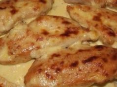 Куриная грудка запеченная в кефире