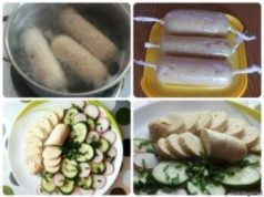 Диетические куриные сосиски