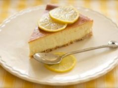 Лимонный чизкейк к чаю
