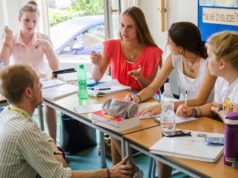 Изучение английского на языковых курсах