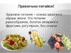 Правильное питание: основа здорового образа жизни