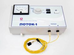 Достоинства аппарата для электрофореза и электротерапии Поток 1